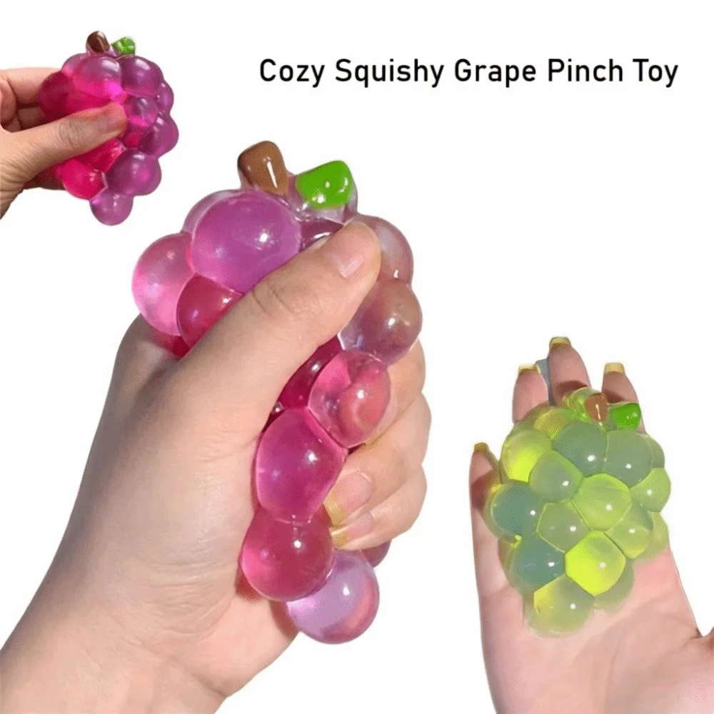 

Эластичная игрушка-антистресс в форме винограда, медленно восстанавливающая форму, креативная игрушка для снятия стресса