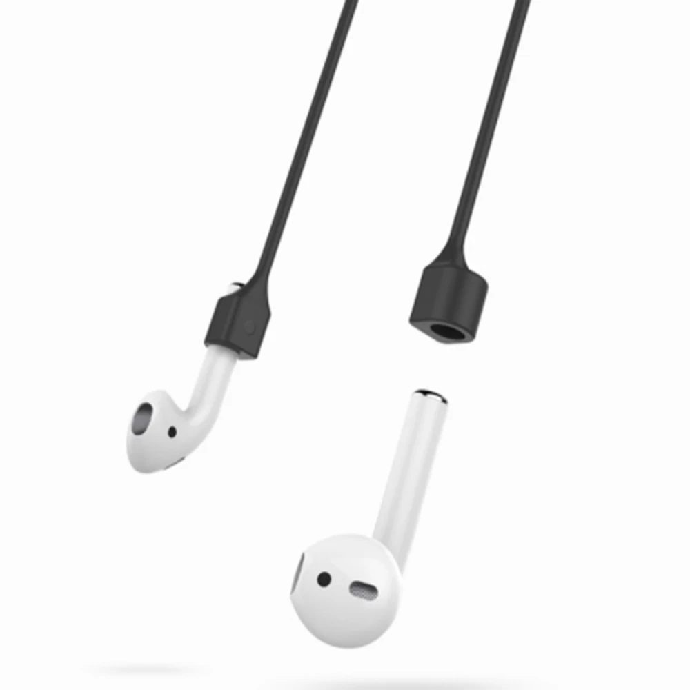 Corde magnétique Anti-perte pour AirPods Pro, corde de cou suspendue en Silicone souple pour casque