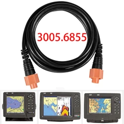 TM Replacement Part for Lowrance Ethernet Crossover Cable Yellow Cat5e Cable, 6-Feet, High-Speed, Plug and Play, Waterproof
