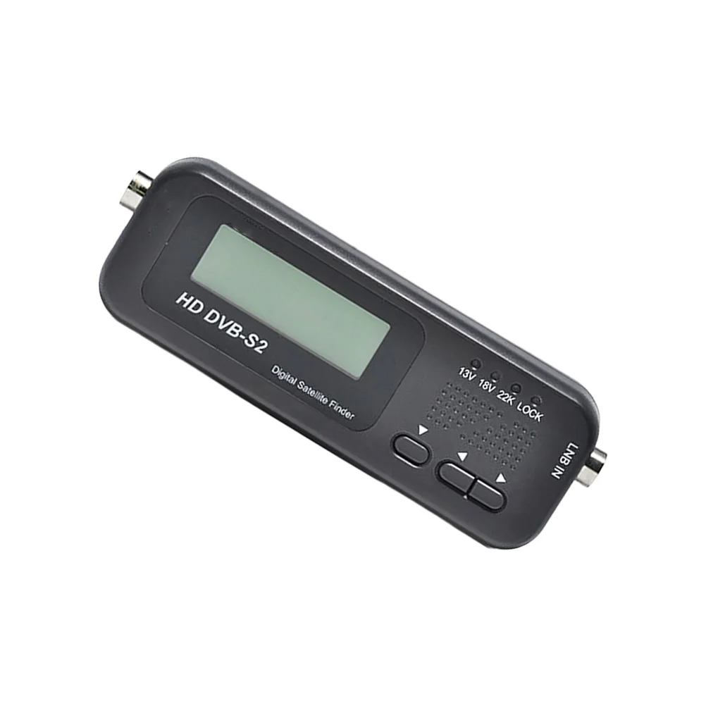 USB 2.0 Satellite Meter with LCD Backlight Buzzer Attenuation Control Digital Satellite Receiver for Football
