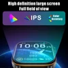 2025 새로운 내장 GPS 스마트 시계 2.01 인치 풀 터치 스크린 IP68 방수 스포츠 시계 420mAh 블루투스 토크 남자 Smartwatch 5