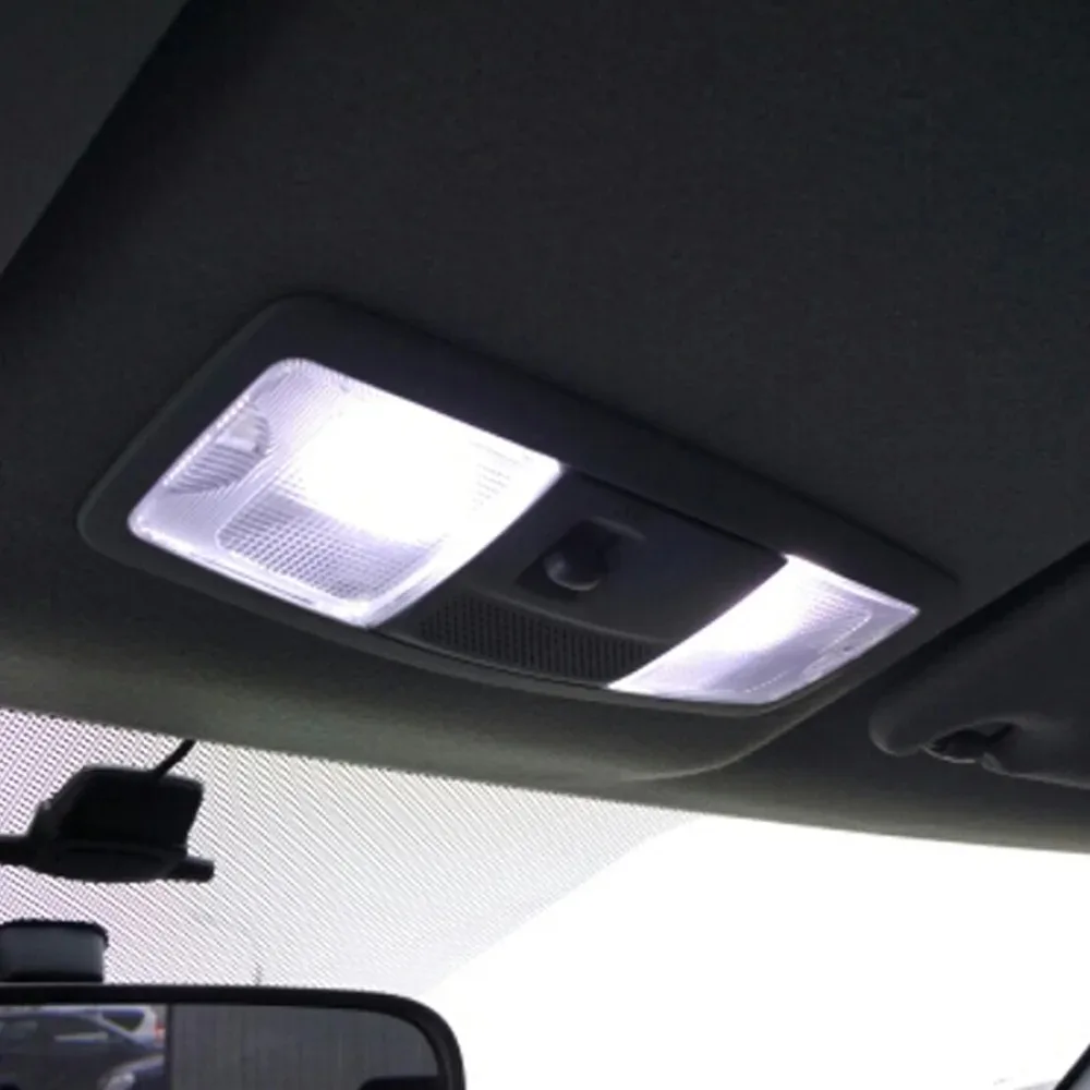 4 Pieces High Brightness White LED Reading Lights Dome Lamp for Mitsubishi ASX Outlander 2012 2013 2014 2015 Car Interior