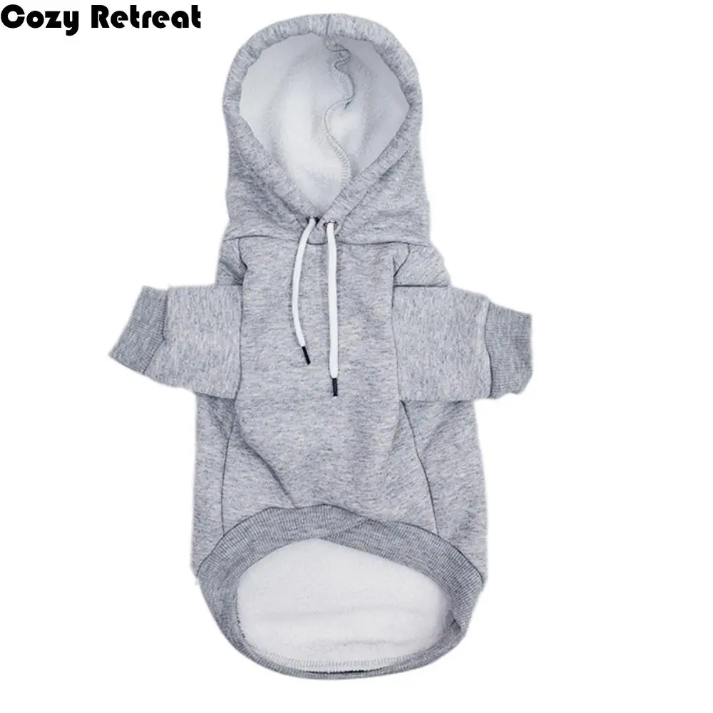 

Pet Clothing Accessories Warm Pet Dog Hoodie Soft Solid Color Dog Sweatshirt Comfortable Dog Hoodies Sweater Winter