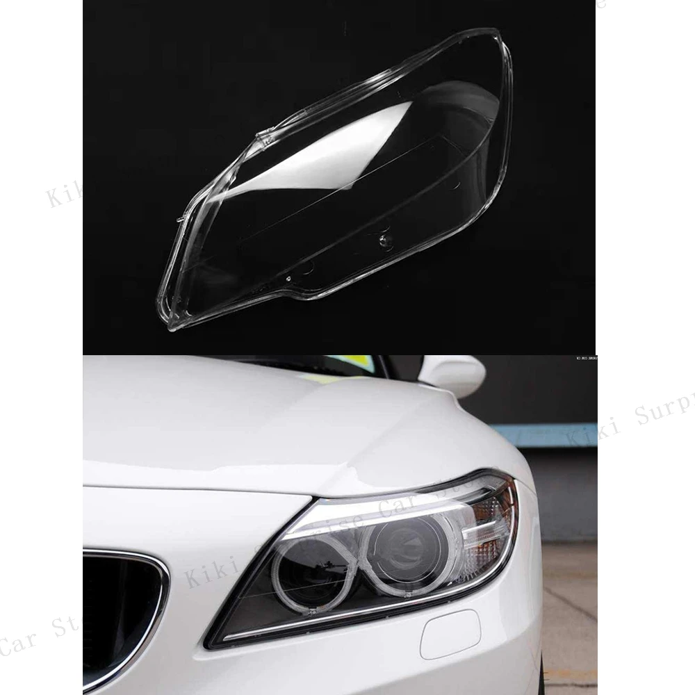 Front Headlight Cover Lens For BMW Z4 E89 E85 2009 2010 2011 2012 2013 Car Transparent Cover Lampshade Headlamp Lamp Shade