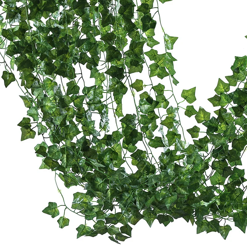 230cm Fake Vines Artificial Wall Eucalyptus Plastic Artificial Plants Fake flower Plant for Wedding Home Decoration Room Decor