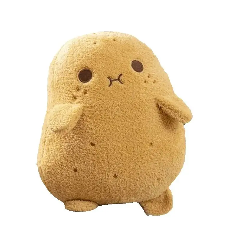 

23cm Cute Potato Plush Toy Brown Figurine New Soft Plant Doll as a Birthday and Christmas Gift for Children