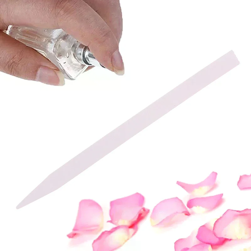 100 قطعة شرائط اختبار العطر المتاح الأبيض النساء رائحة ورقة شرائط الورق أوراق اختبار الروائح العطور الزيوت الأساسية