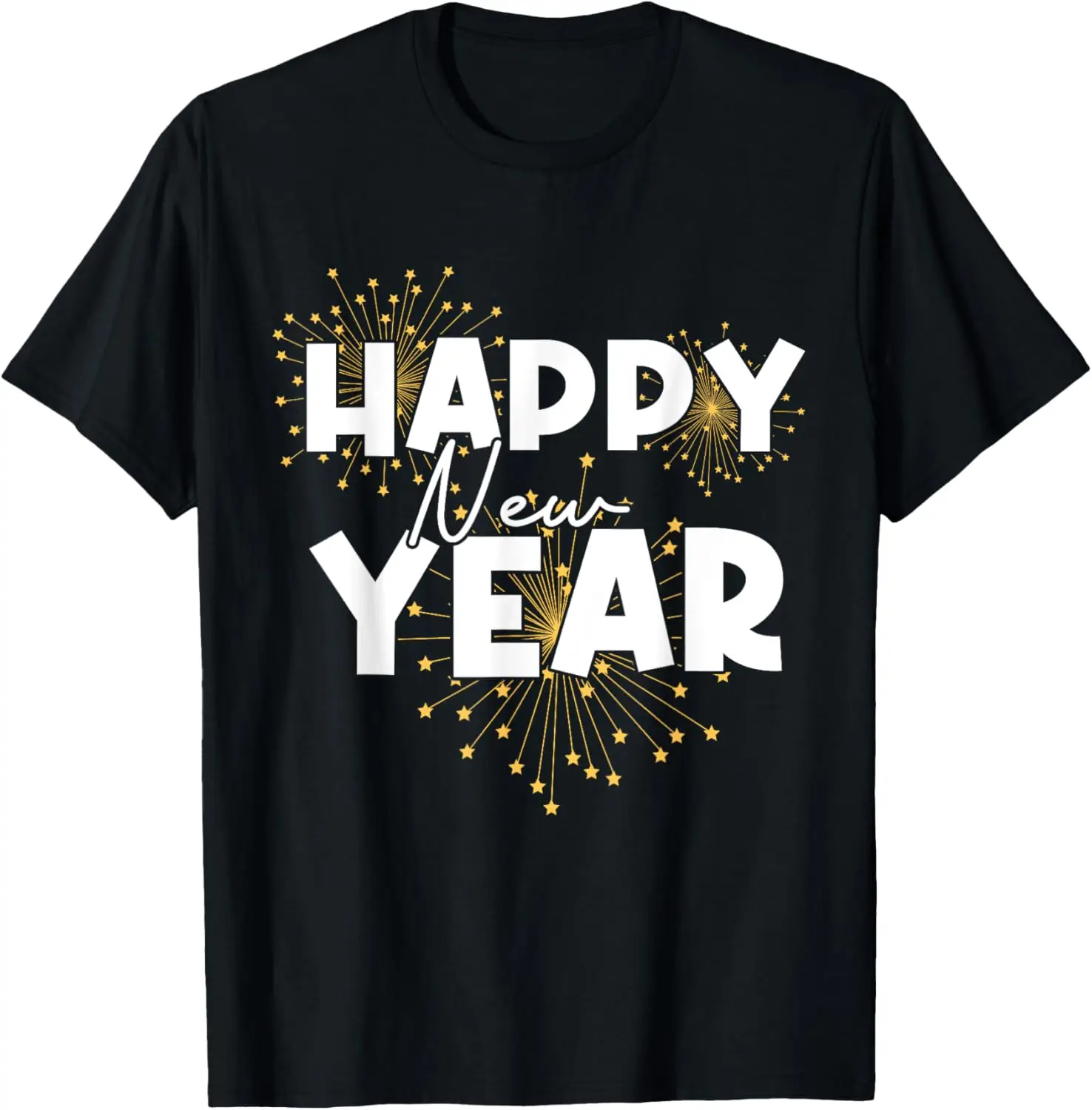 New Years Eve Party Hello 2024 Happy New Year fireworks T-Shirt