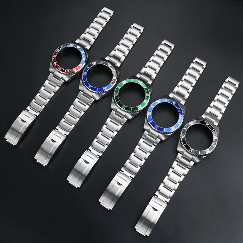 Stainless steel Watchbands Watch case For Casio GA2110 GA-2100 modified Bracelet Bezel GA2100 GA-2110 Metal Set Strap and Case