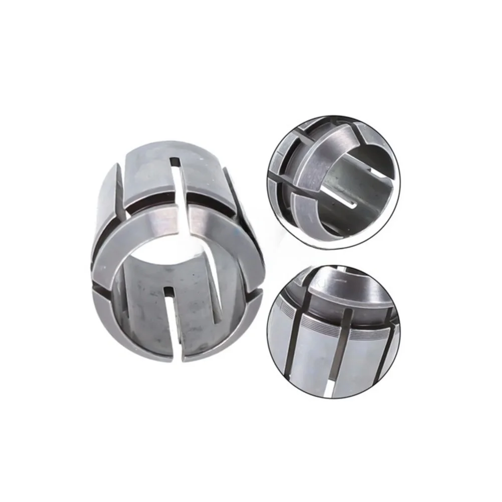For Router Maintenance 12mm Nut Collet For CNC Engraving Machine Wear Resistant Deformation Resistant Reduces Vibration