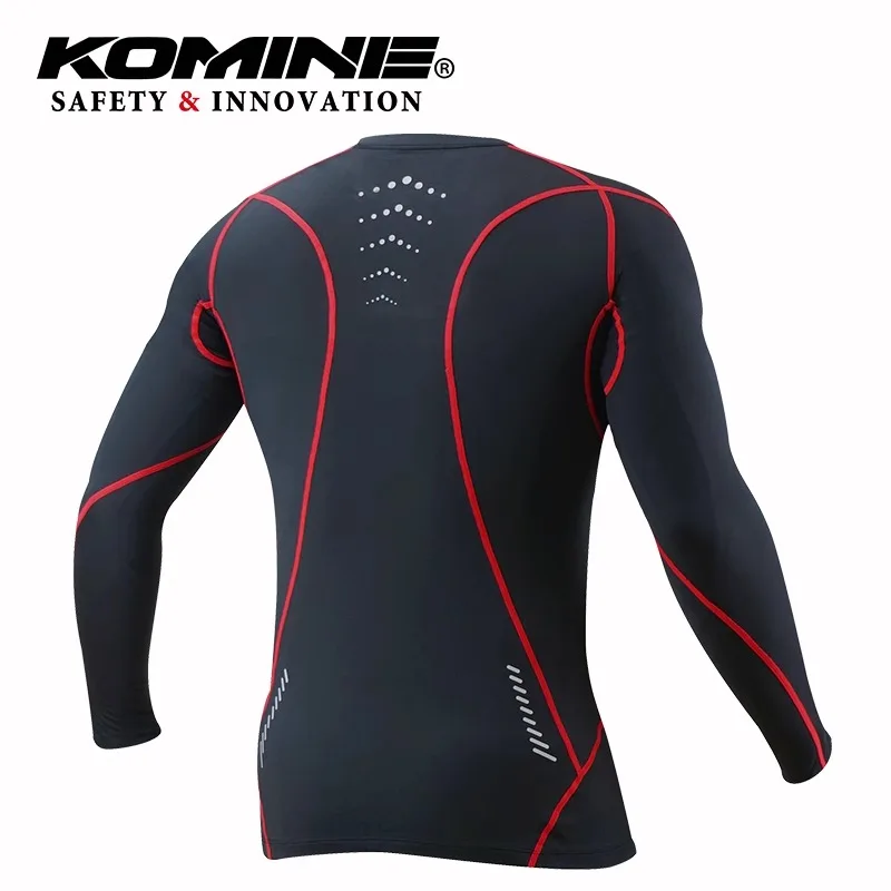 KOMINE JKL-124 Winter Motorcycle Light Fleece Elastic Thermal Slip Cycling Clothing Underwear Quick Dry Moisture Absorption