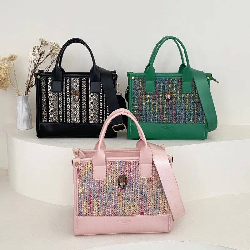 

Autumn/Winter New Woolen Large Capacity Tote Bag - Stylish Shoulder/Crossbody Women's Bag, Best Seller