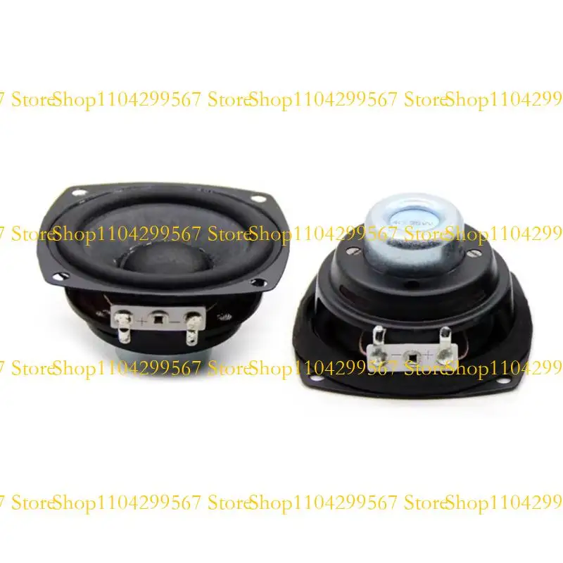 

CS1W 2Pcs 66MM 4 Ohm 25W Full Speaker Rubber Side Loudspeaker