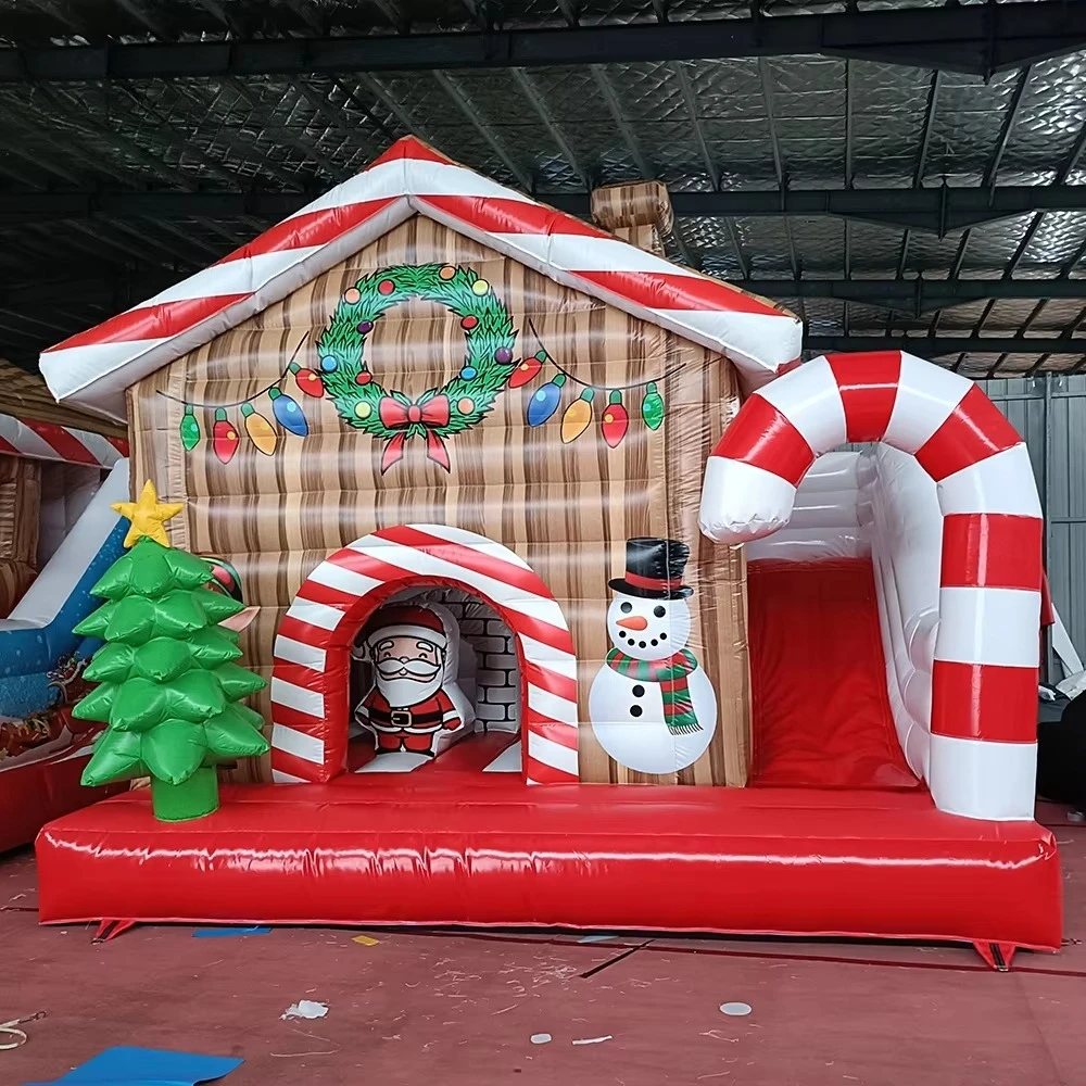 Inflatable Castle Bouncy Castle Inflatable Jumping House Bouncer Combo Slide Blow up Bounce Houses for Kids Adults With Blower