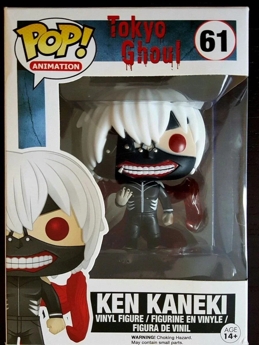 FUNKO POP NEW Arrival Animation Tokyo Ghoul Theme Ken Kaneki #61 Action Figure Model Toys for Children Gift