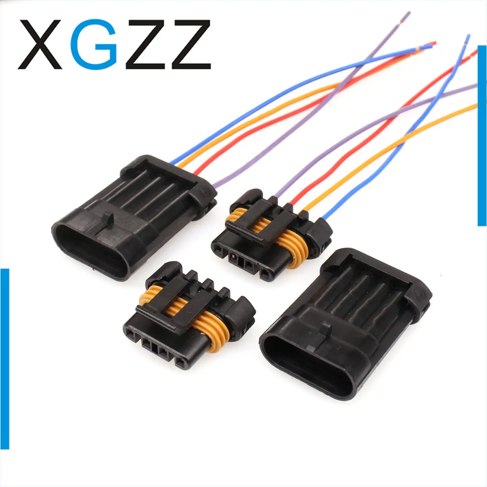 12186568 Male Female 12186271 Automotive Oxygen Sensor Waterproof Plug Automotive Connector Wire Harness Plug