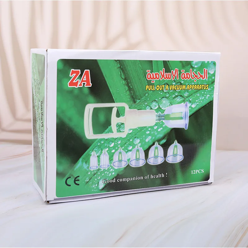 YILING Vacuum Cupping Set, Manual Air Suction Cupping Therapy Jars