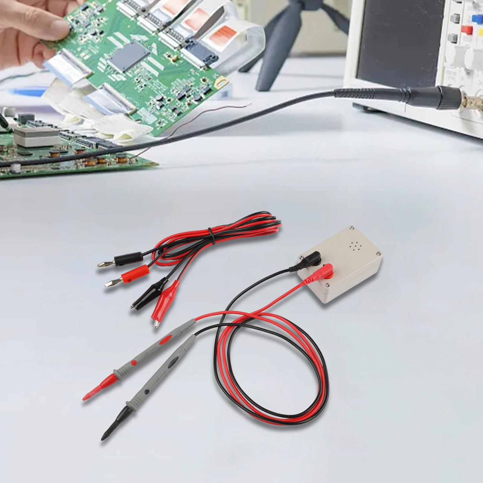 9V Zoemer Tester Testen Elektrische Draad Kabel PCB Draad Kabel Schakelaar Producten Aan-uit Tester Met Draad Pen clip Schakelaar Tester Onderdelen