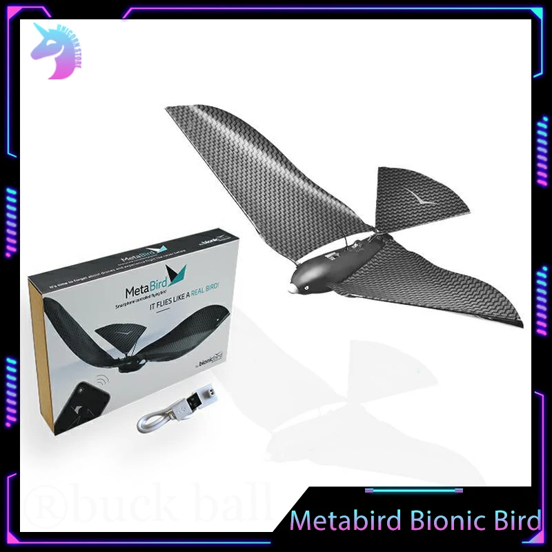 French Metabird Bionic Bird Remote Control Air Vehicle Bionic Bird Cell Phone Remote Control Aircraft Drone Air Vehicle Gift Toy