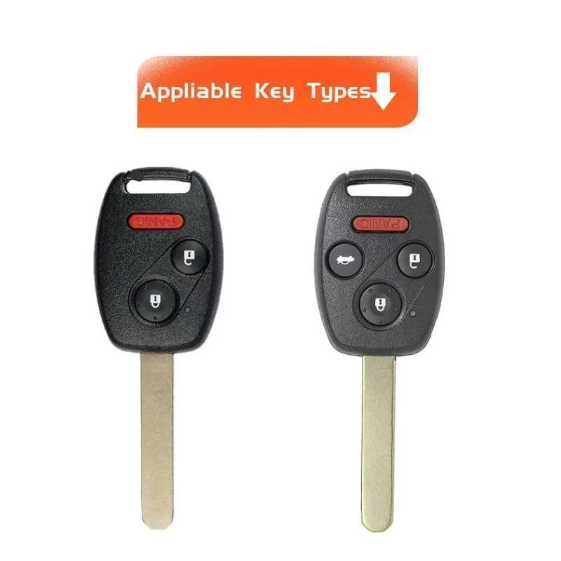for Honda Key Fob Cover, Car Key Fob Case for 2003-2012 Accord 2006-2013 Civic 2005-2006 CR-V Pilot Fit Odyssey Ridgeline Smart