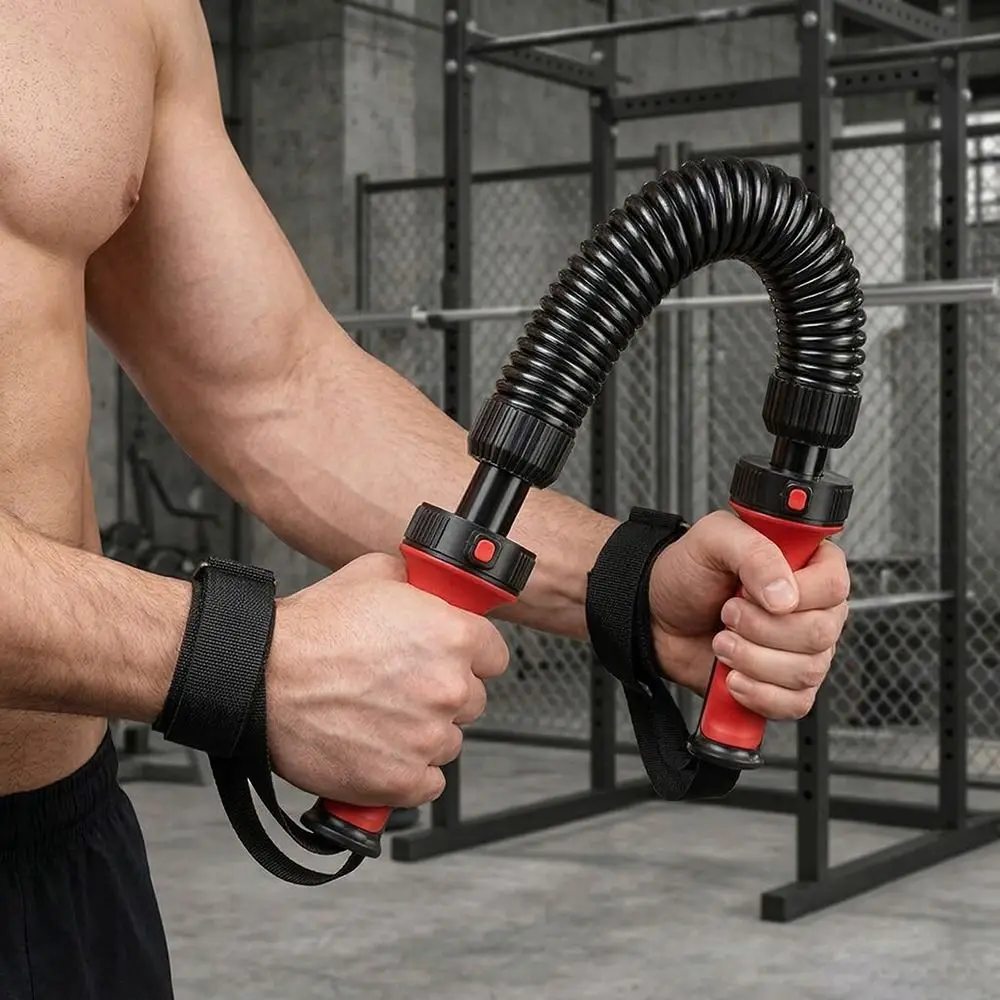 Adjustable Spring Spring Arm Strengthener Non-slip Handle 5 Modes Power Twister Bar High Strength Ergonomic Fitness