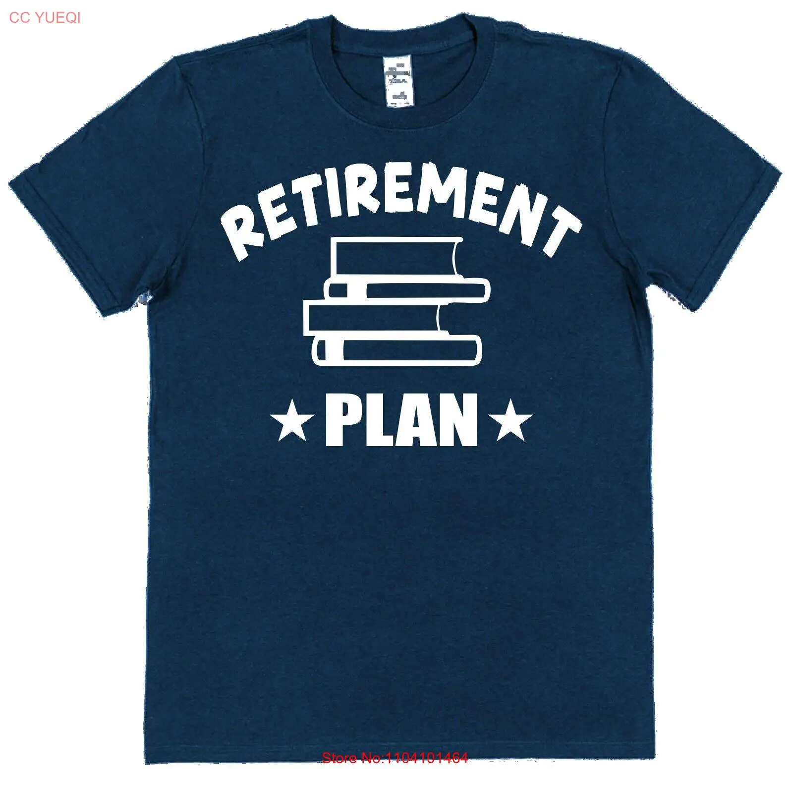 

Reading Retirement T-Shirt for Reader Present Retirement Gift for Book Lover