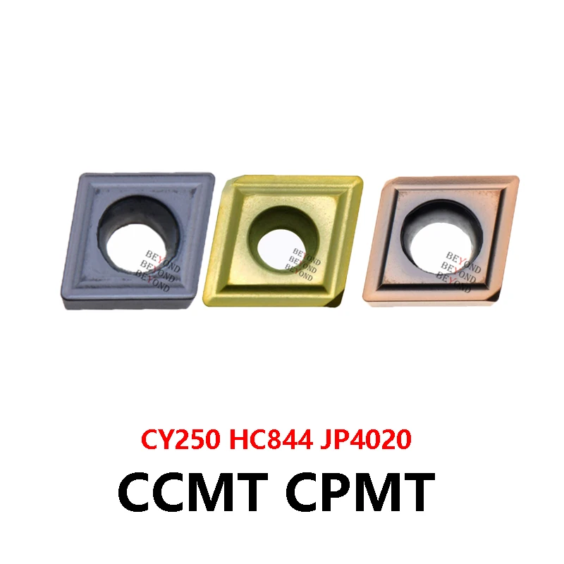 CCMT CPMT 100% Original CCMT060204 CY250 JP4020 HC844 CPMT090308 CPMT120308 CPMT120408 CPMT160408 CPMT190408 CNC Carbide Inserts