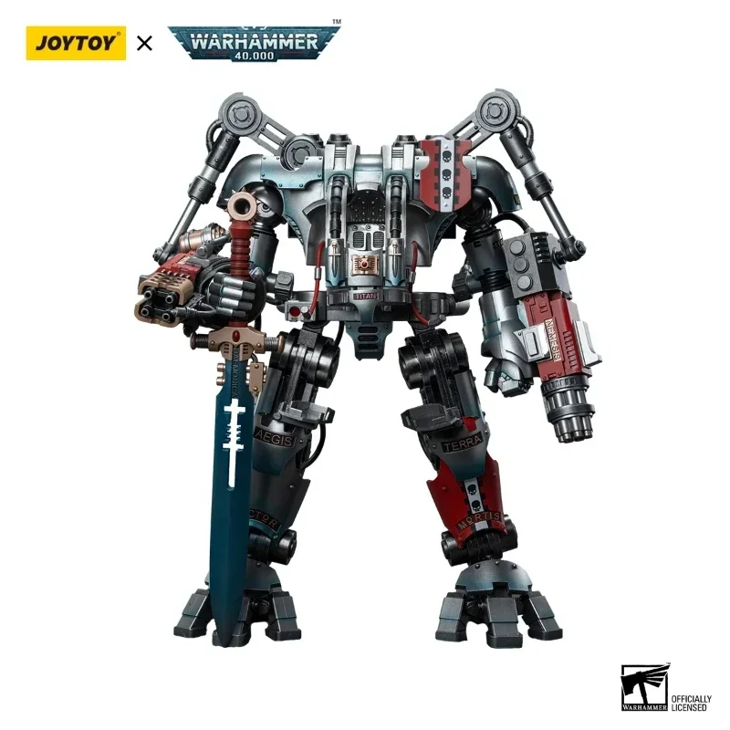 Action Figures JOYTOY Warhammer 40k 1/18 Mecha Anime 42cm Grey Knights Nemesis Dreadknight Including Collection Model Toys Gifts