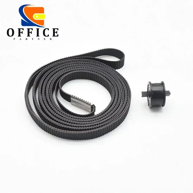 Carriage Belt with Pulley 24'' 24 inch A1 for HP DesignJet 510 510PS 500 500PS 800 800PS Plus 820 4500 MFP 4020 T620 C7769-60182