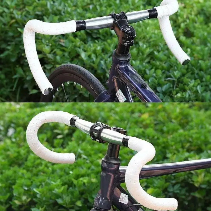 Fahrrad-Lenkerband Wasserdicht Kratzfest PU-Leder Gepolstertes Band für Outdoor-Radfahren Rennräder Reguläre Nutzung – Detail 4