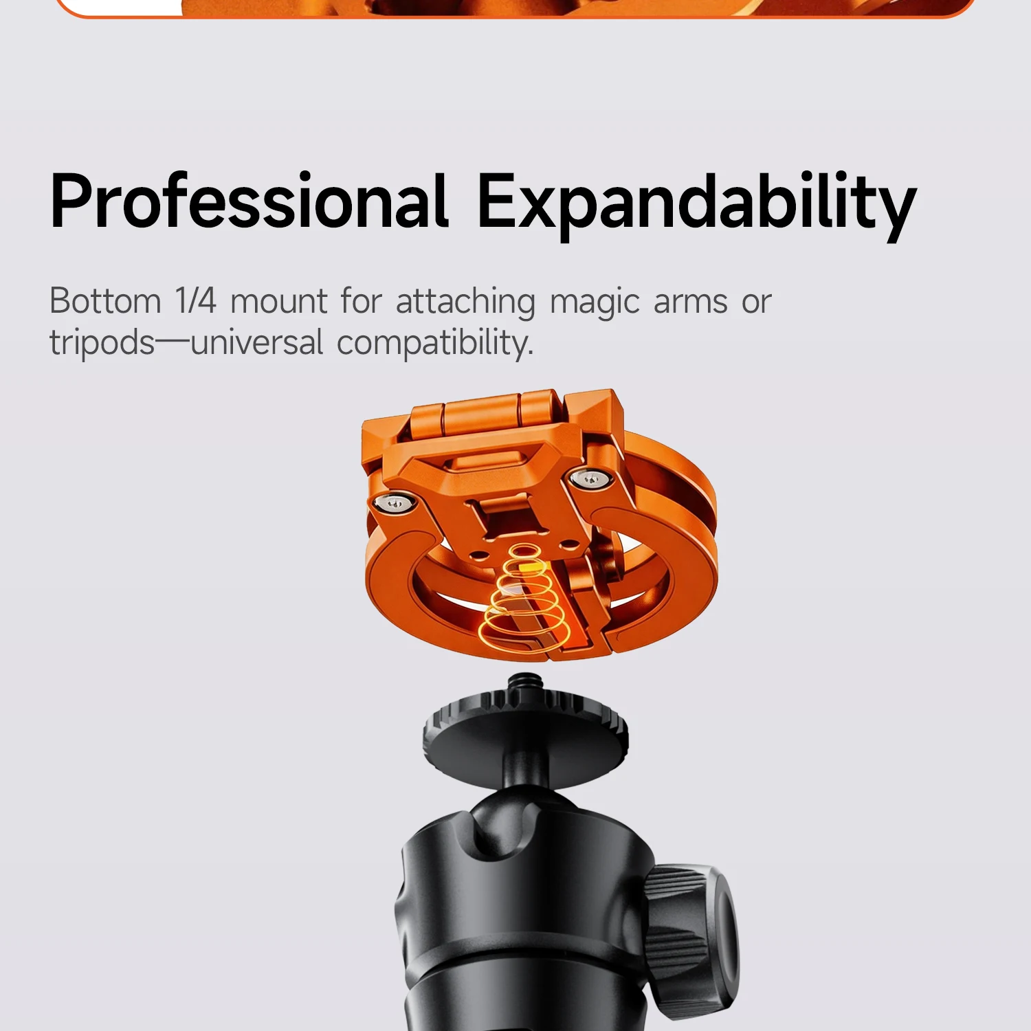 XILETU COBONE Doppelseitiger Magnetischer Handyhalter Ultraflaches Faltbares Desktop-Stativ 1/4-Zoll-Schnittstelle für iPhone Täglicher Gebrauch – Detail 12