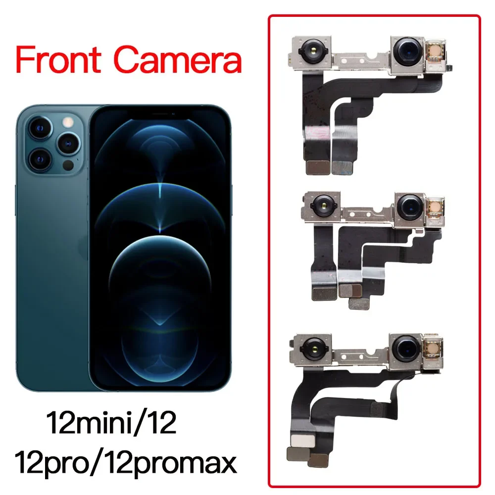 

Pop Front Facing Camera For IPhone 12 Mini Pro Max Selfie Camera Flex Cable Replacement NO Face ID