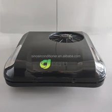 24V 12 Volt Rooftop Heating Cooling Conditioning Electric Parking DC 12v Air Conditioner For Car