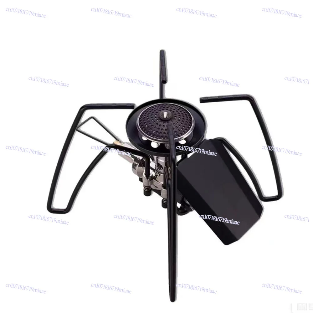 

Плоская стабилизированная печь-паук из нержавеющей стали для пикника, кемпинга, мощная полевая складная встроенная кассетная печь для пикника