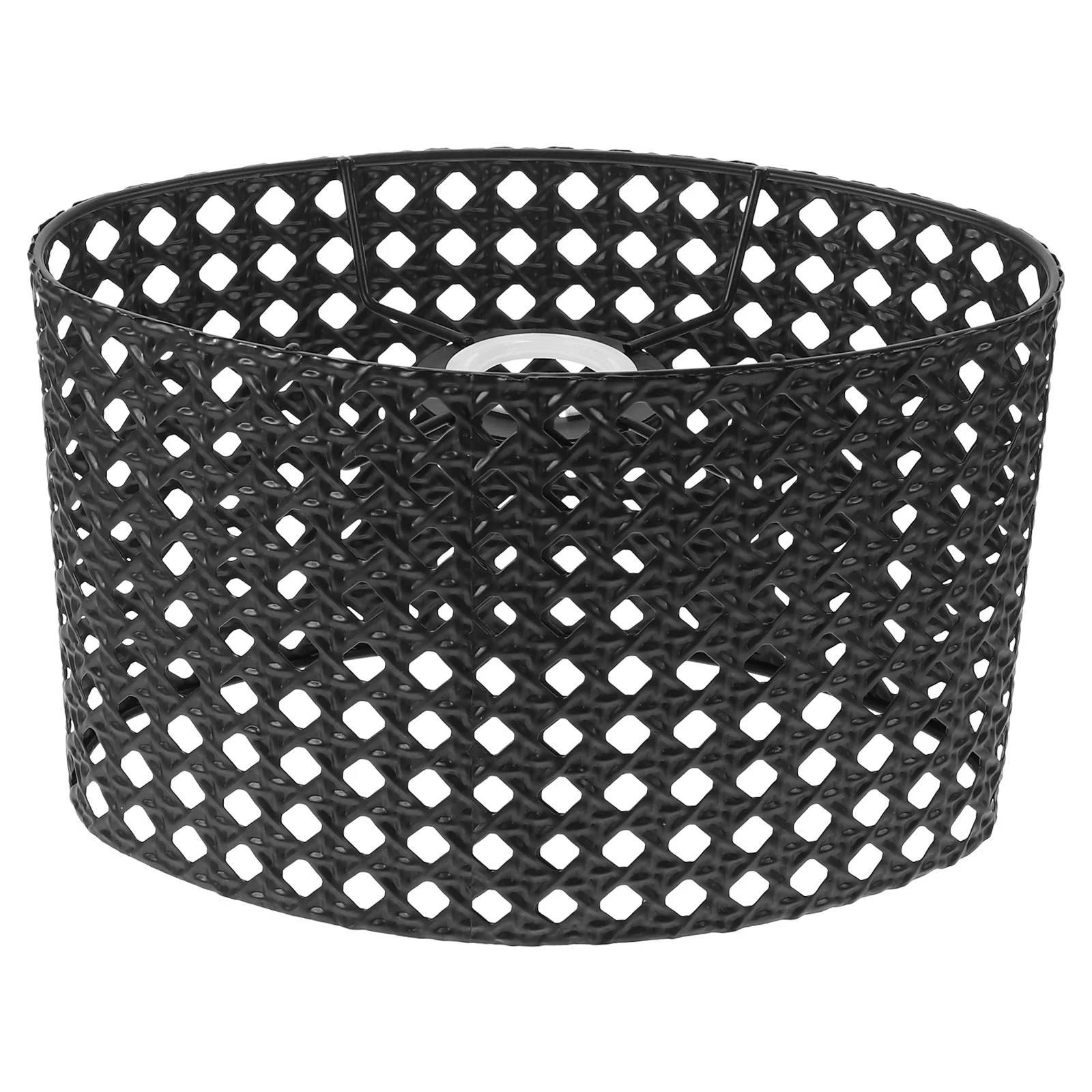 

Iron Lamp Shade E14 E27 Replacement Hollowed Drum Lamp Shade Cover Vintage Unique Lampshades for Table Floor Lamps