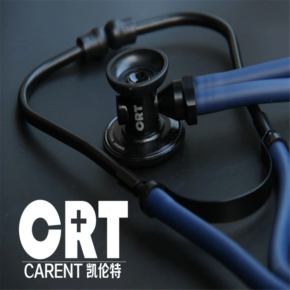 Carent Professional Medical Stethoscopes Cardiology Stetoskop Dual Headed Multifunctional Tube Double  Doctor Nurse Health Care