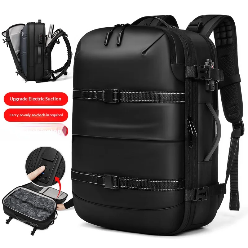 

Вакуумный компрессионный мешок для путешествий с электрическим насосом, модный рюкзак большой вместимости, повседневные сумки для женщин и мужчин