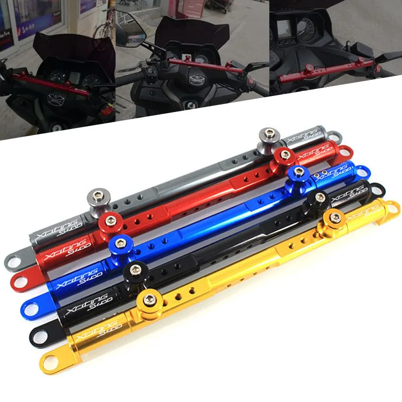 Motorcycle CNC Cross Bar Steering Damper Balance Lever For XCITING 400 S400 XCITINGS400