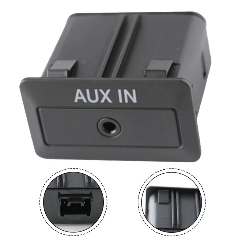 لمازدا 3 2010- 2013 متوافق 1 قطعة وحدة التحكم المركزية للسيارة AUX واجهة مقبس الصوت TD74-66-DFX-5717 مقبس الصوت #3