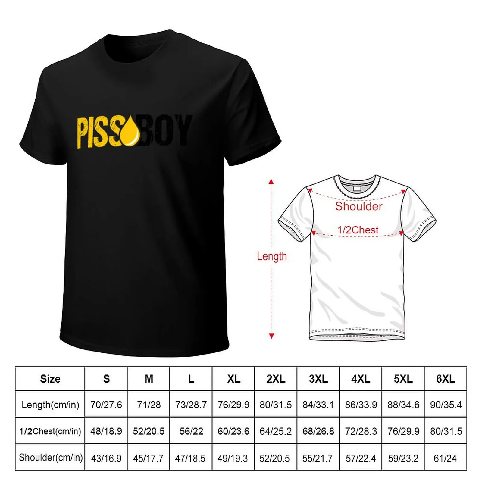Piss Boy T-Shirt Holiday Vacation Tee Shirt