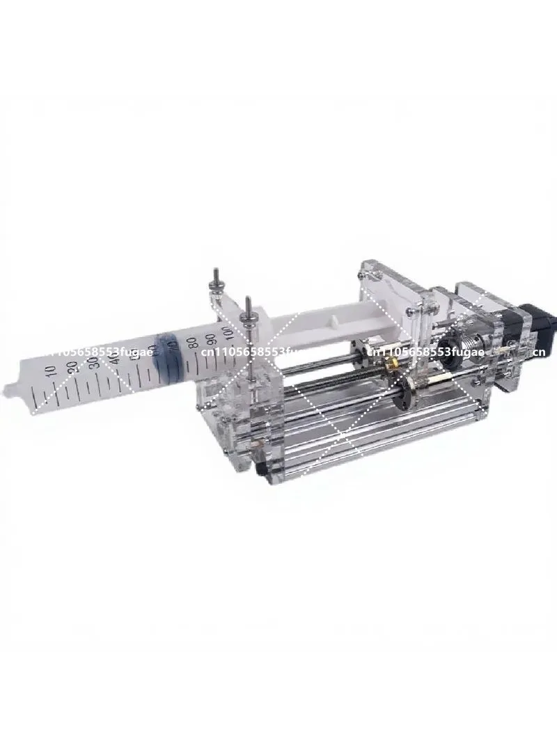 1-150mL Lab Micro Syringe Pump Desktop Precision Electric Injection Propel Pump Liquid Glue Dispenser DC 12V