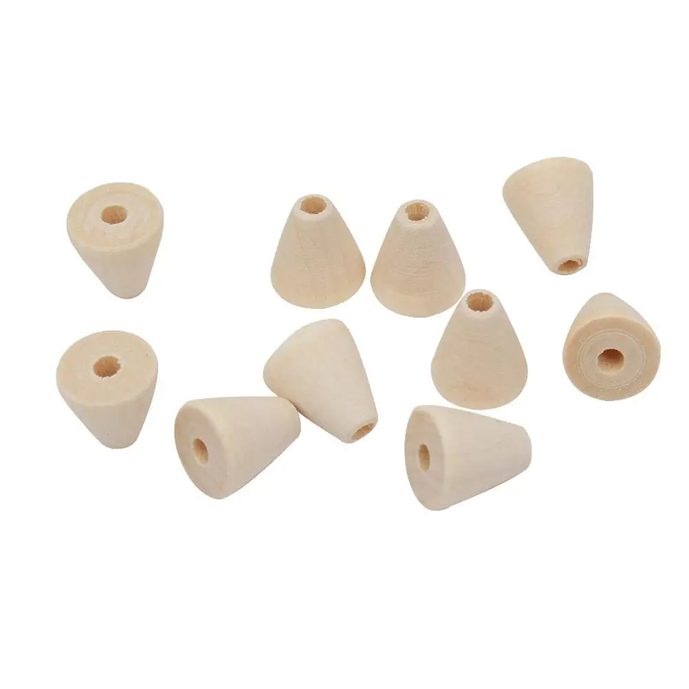 

100 Pcs Beaded Toys Cone Shape Beads for Jewelry Making Bracelet DIY Kit Crafts