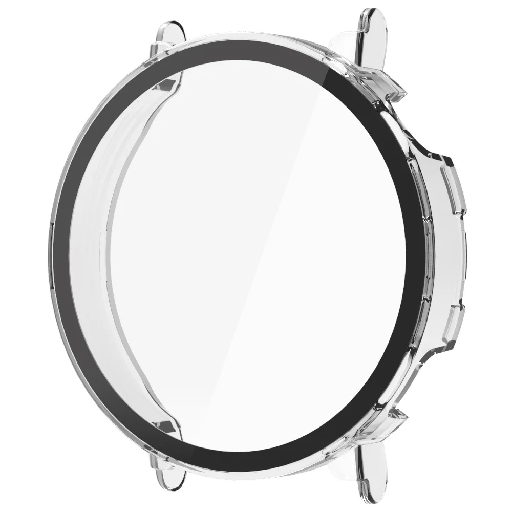 กระจกนิรภัย + เคสพีซีสำหรับนาฬิกาหัวเว่ย GT4 5 46 มม. อุปกรณ์เสริม ตัวป้องกันหน้าจอแบบเต็มรูปแบบ ฝาครอบกันกระแทกแบบแข็งสำหรับหัวเว่ย gt5 pro