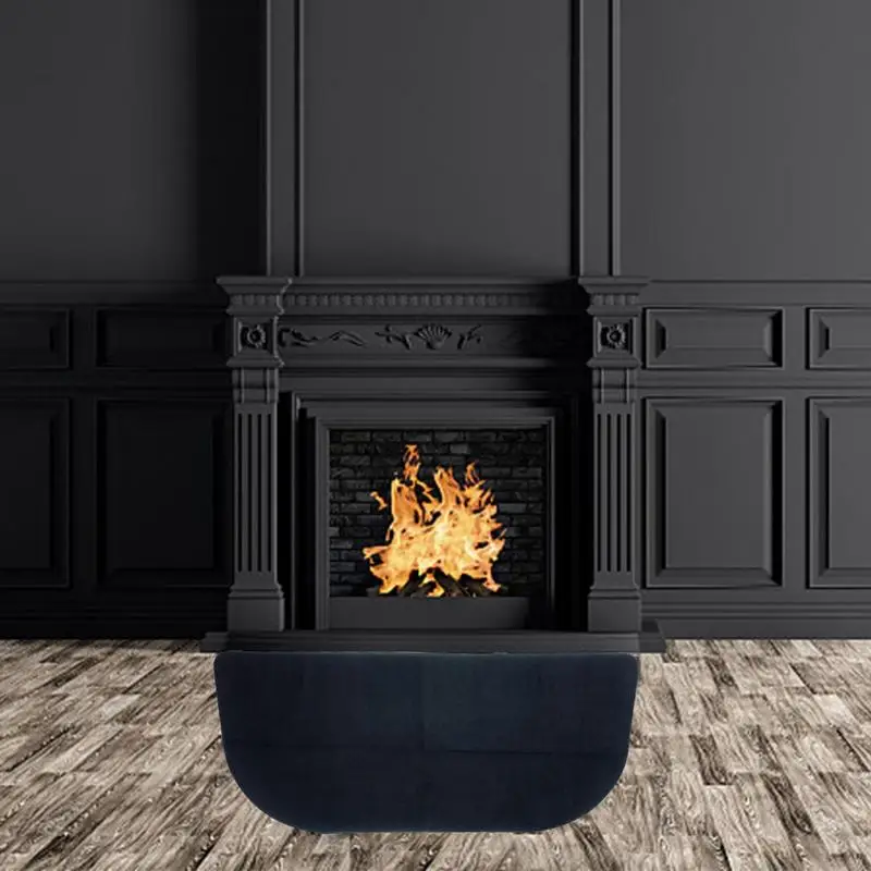 Fireproof Hearth Rugs Fire Resistant Rugs For Fireplace Fire Resistant Mat Hearth Pad With Flame-Retardant Cotton For Wood Stove