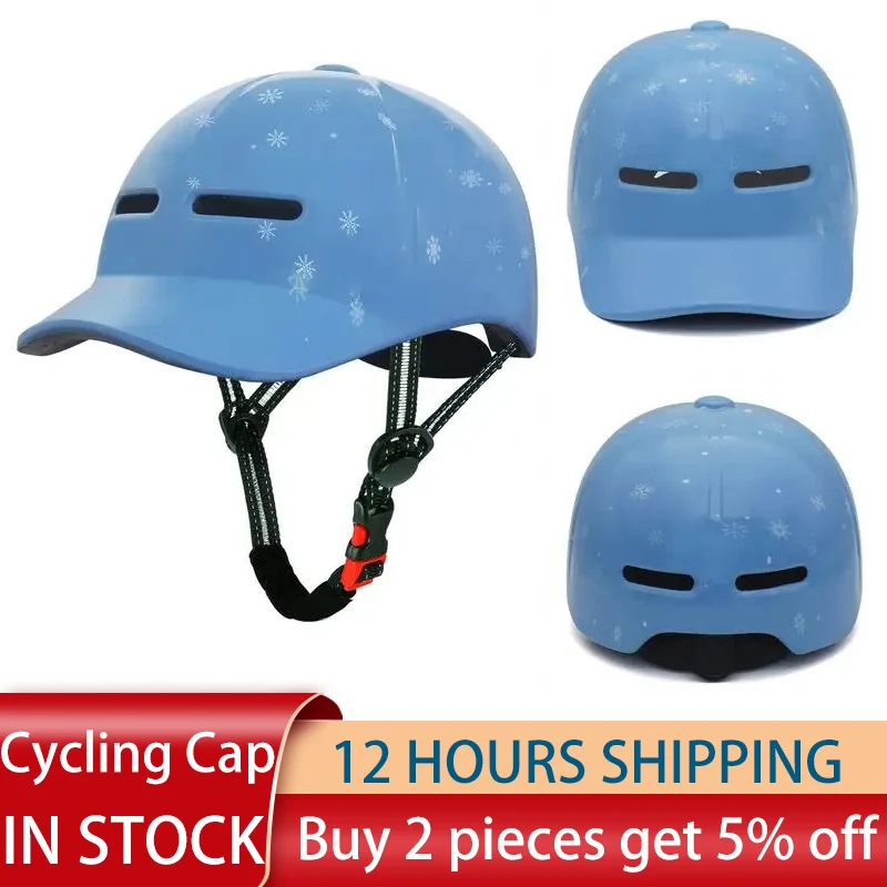 

Electric Scooter Helmet Motorcycle Bike Riding Safety Helmet Adults Kids Bicycle Helmet Scooter Cycling Accessories Baseball Hat