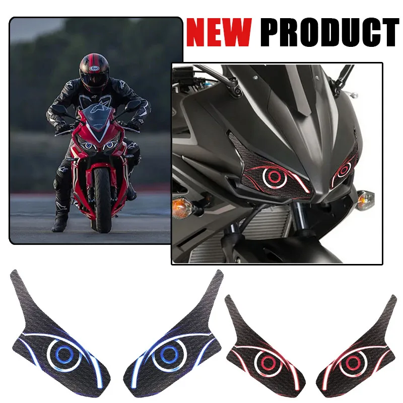 

For Honda CBR650R 2019 CBR650 R CBR 650 R Motorcycle Headlight Headlamp Sticker Decal Grand Protection Head Light Eye Body Decal