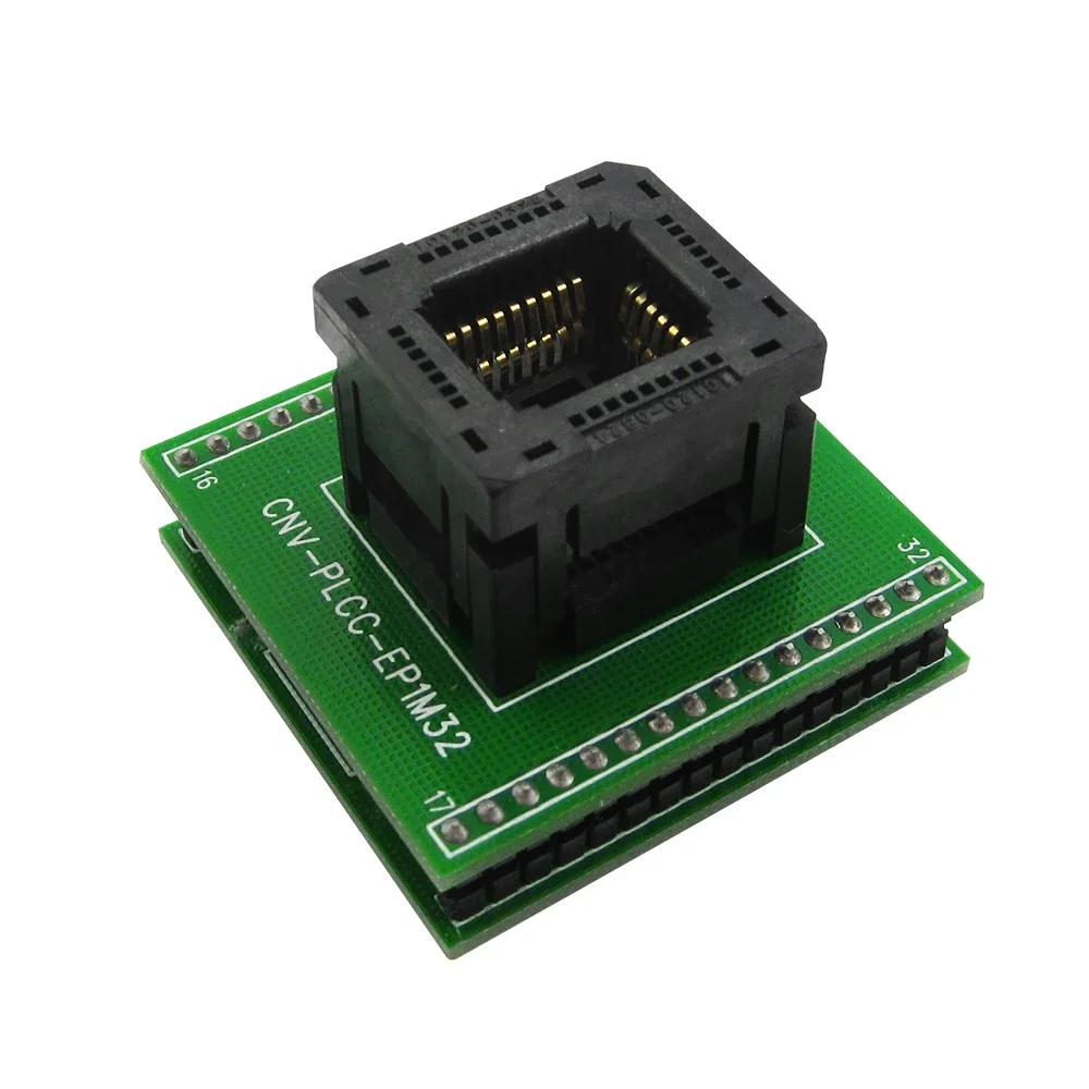 Good Quality Chip programmer PLCC32 adapter socket CNV-PLCC-EP1M32 0324-309 with Board for BIOS PLCC32