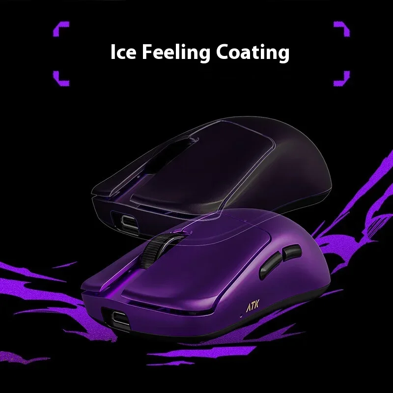 ATK DUCKBILL Ultra Mouse Dual Mode Wireless Mouse Paw3950Ultra 8000Hz Lightweight Gaming Mice For Valorant CS2 PC Accesssories