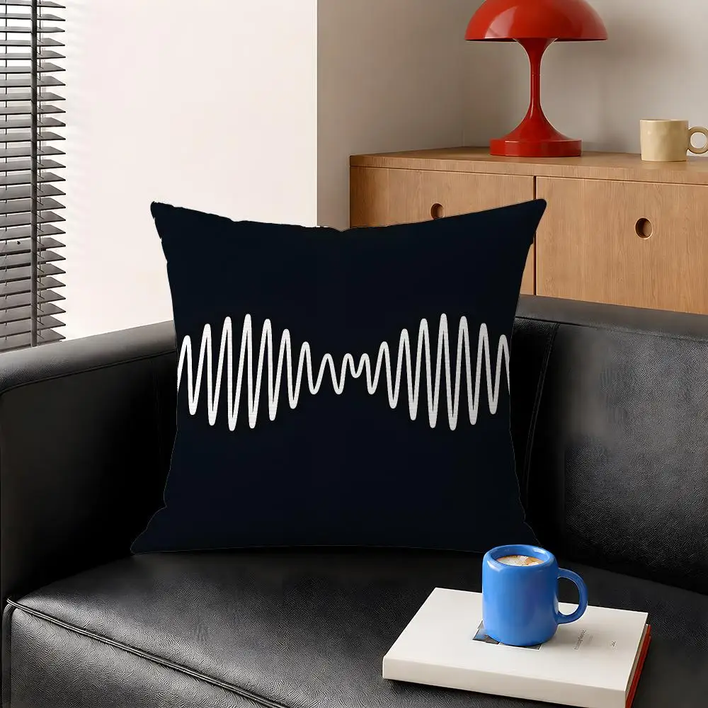Band Arctic Monkeys Indie Rock AM Cushion Cover Decorative Pillowcase Soft Short Plush Cozy Durable Sofa Home Decor Items Gift