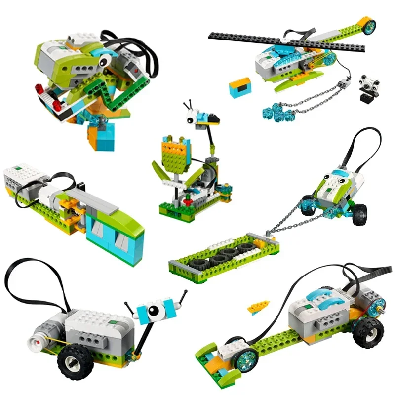 

NEW WeDo 2.0 Core Set Robotics STEAM Boxed Kit Compatible with 45300 We-Do Building Blocks DIY Educational Toys Christmas Gifts